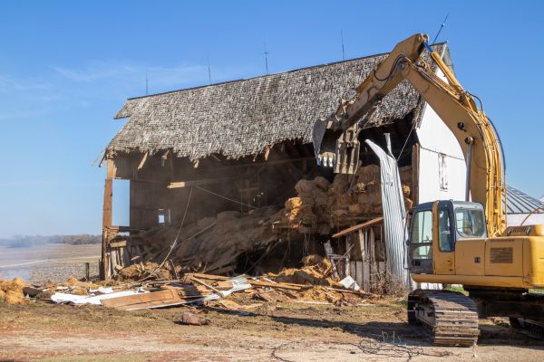Barn Demolition in Saint Joseph