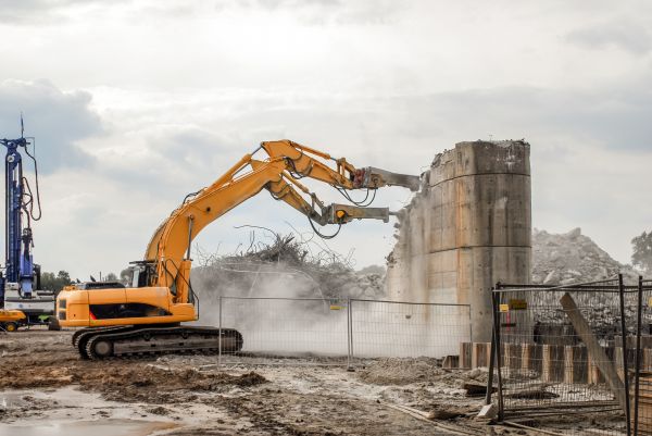 Silo Demolition in Saint Joseph