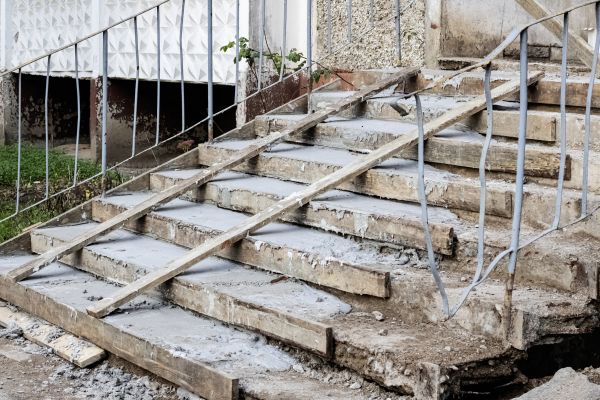 Staircase Demolition in Saint Joseph